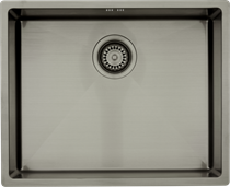 Lavabo Kubus 500 soft Gunmetal